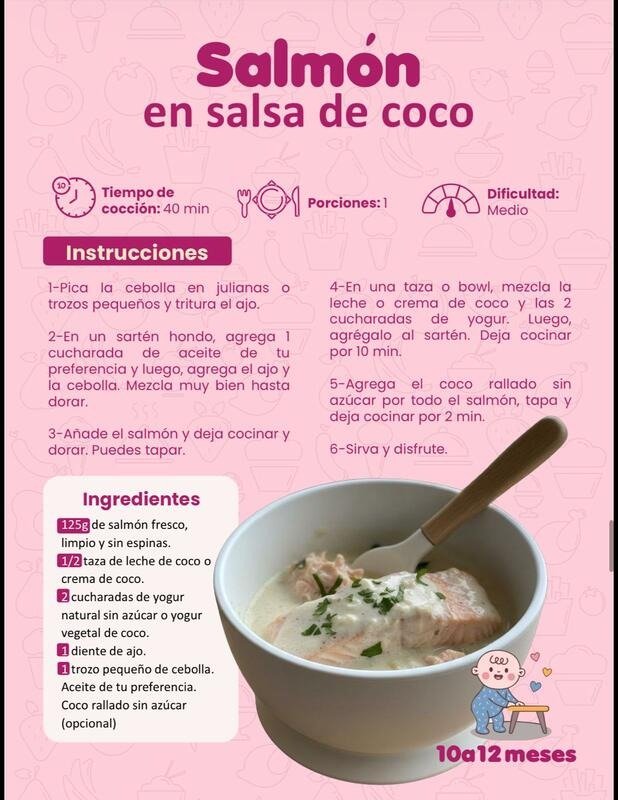 Página real del ebook Cocina con Caro