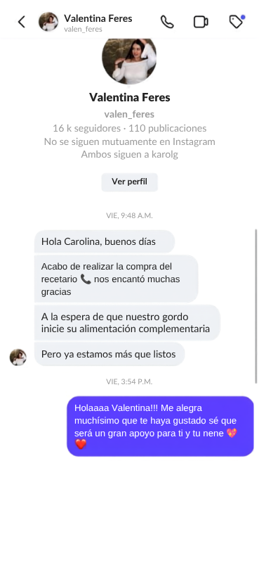 Testimonio real de una mamá que usa Cocina con Caro